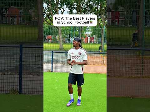 POV: The Best Players in School Football✏️ #football #footballshorts