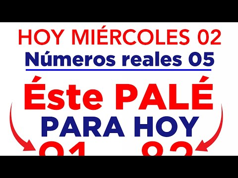 Éste PALÉ y SÚPER que MÁS SALEN hoy MIÉRCOLES 02 de JULIO/ PALÉ y SÚPER que VAN a SALIR hoy 02 JULIO