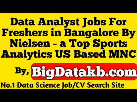 Data Analyst | Jobs For Freshers | In Bangalore |...