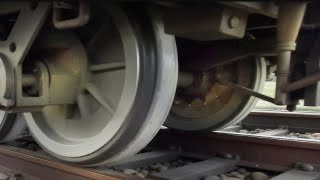 Action Cam Close Up Why Trains Go Tik Tik Tik Train Wheels on Rail Joints