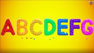 ABC SONG l Learn ABCs with 3D Balls l Alphabet Song