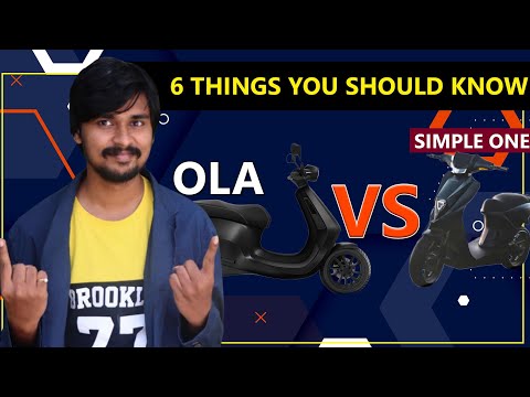 Ola Electric Scooter vs Simple One - 6 Things to Know Before Buy