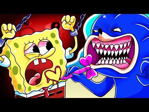 Shin Sonic Eats Spongebob?!  ♪  Animated Music Video