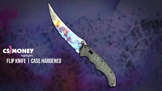 Flip Knife Case Hardened Gameplay