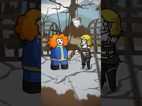raiders in fallout #animation #funny #relatable #rpg #fallout
