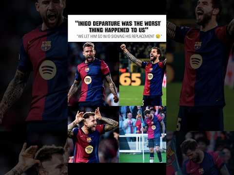 No One Replaced Him 💔 | INIGO MARTINEZ #inigomartinez#barcavsmadrid#elclasico#laliga#viral#trending