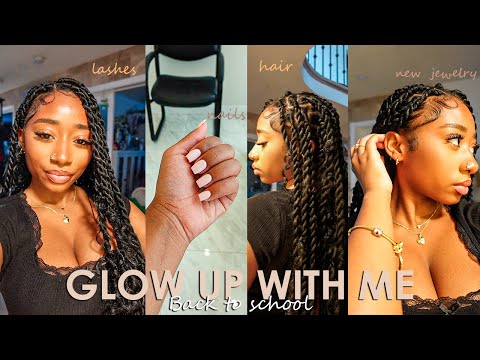 AFFORDABLE GLOW UP with me FOR BACK TO SCHOOL ($150 BUDGET TRANSFORMATION)