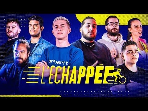 30KM DE COURSE À VÉLO ENTRE 8 STREAMERS ! (L'Échappée)