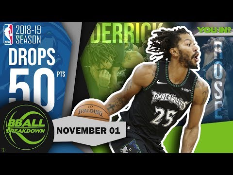 Derrick Rose 50 Pt Career High Makes Us All Emotional