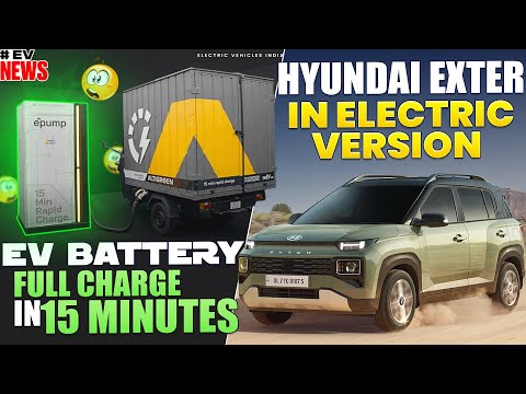 Hyundai Exter in Electric Version | EV Battery Full Charge in 15 Minutes😦 | Electric Vehicles India