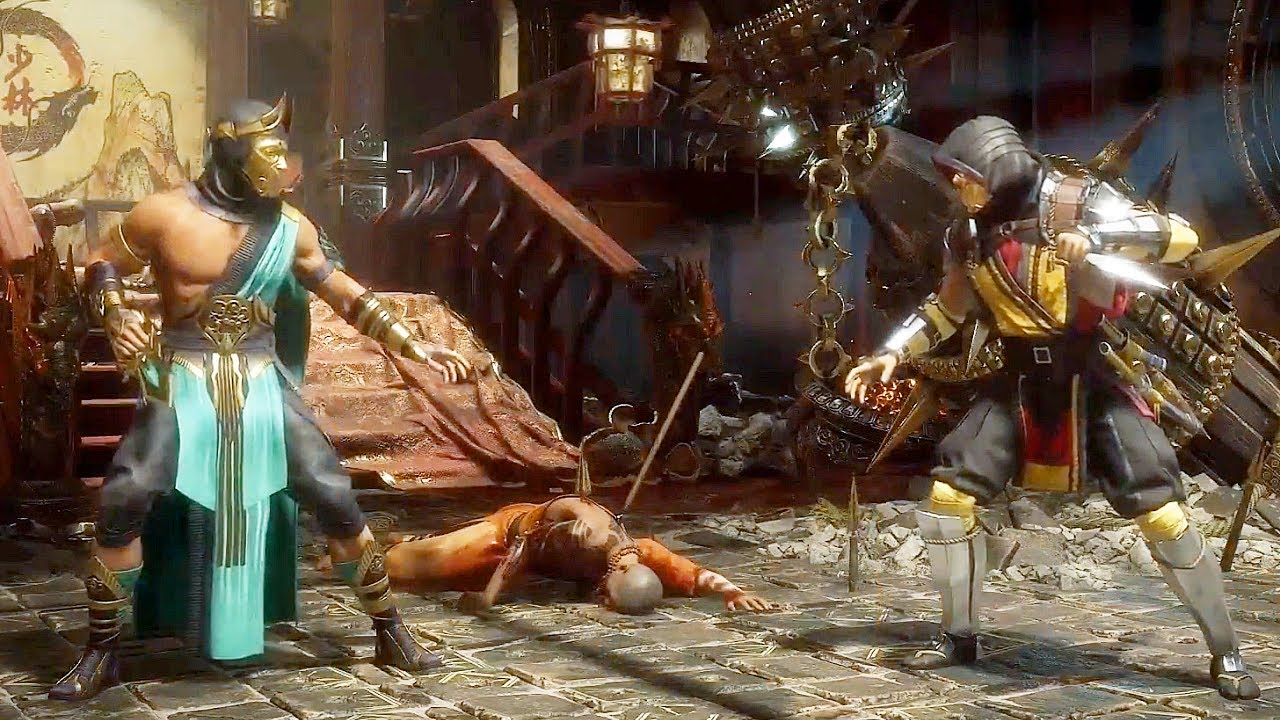 MORTAL KOMBAT 11 Rain Gamplay MK11