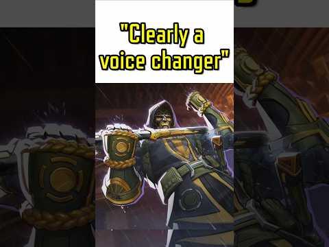 Clearly a voice changer... #marvelrivals #marvelrivalsclips #gamergirl #shorts