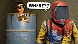 YouTube thumbnail for gupp's video titled 'Abusing the most BROKEN Rust Monument ☠️'