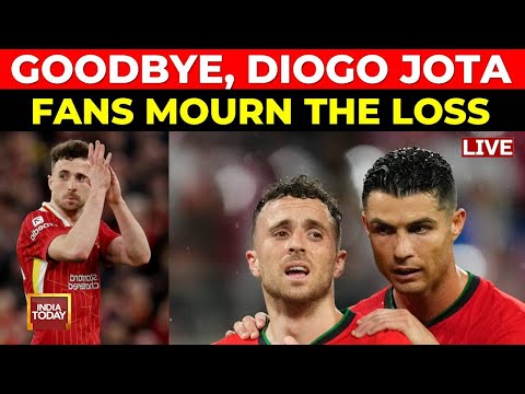 Diogo Jota Dies In Car Accident | Diogo Jota News LIVE | Liverpool Fans In Shock| Portugal