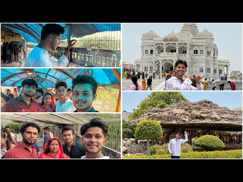 ITNE BHEED ME BANKE BIHARI LAL JI NE APNA DARSHAN DE DIYA 🌸✨❤️ || VRINDAVAN VLOG || tiwar13