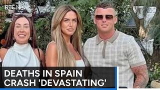 YouTube video thumbnail: Deaths of Three Irish People in Spain 'Absolutely Devastating'