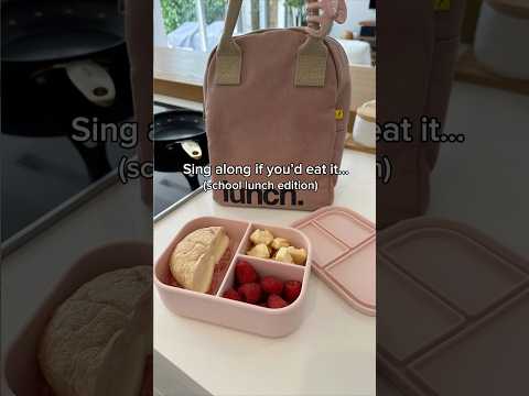 Sing along if you’d eat it!! #singalong #schoollunch