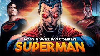 VOUS N'AVEZ PAS COMPRIS SUPERMAN ! (SNYDER et INJUSTICE vous ont MATRIXÉ)