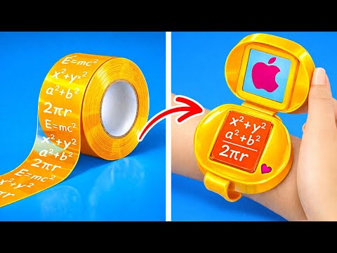 学校の天才！🧠 賢い学生の秘密＆知らなかったDIYハック！