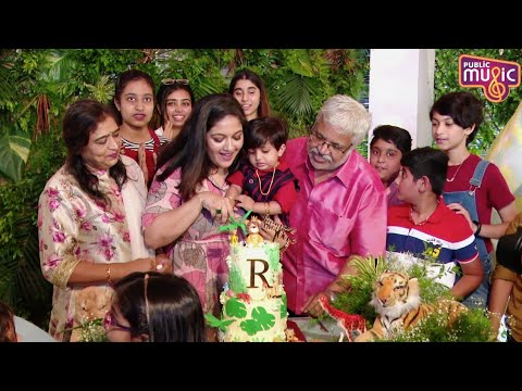 Junior Chiru Birthday Celebration Video | Raayan Raj Sarja | Meghana Raj