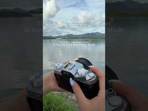 YASHICA FX-D Film Advance Lever in Film Simulation Mode ASMR