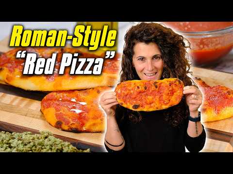 How to Make Crispy ROMAN PIZZA