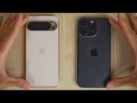 Google Pixel 9 Pro XL vs iPhone 15 Pro Max SPEED TEST!