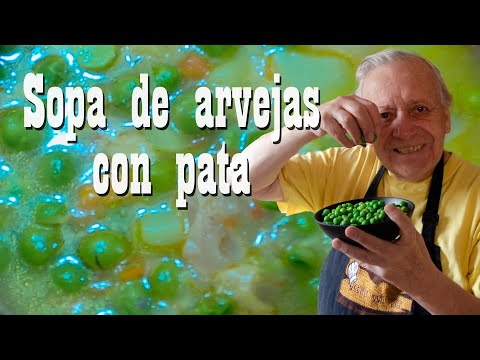 Sopa de Arvejas con Pata de Res | Receta Tradicional Colombiana | Cocine con Tuti