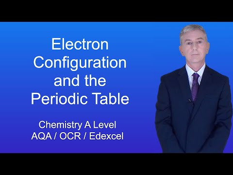 A Level Chemistry Electron Configuration and the Periodic Table (all specs)