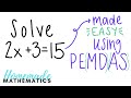 Mastering Two Step Equations with Order of Operations