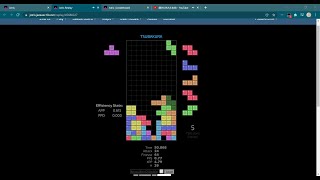 [Jstris 20TSDモード] TSDスコア: 20点 (TSD13種 + 7列)