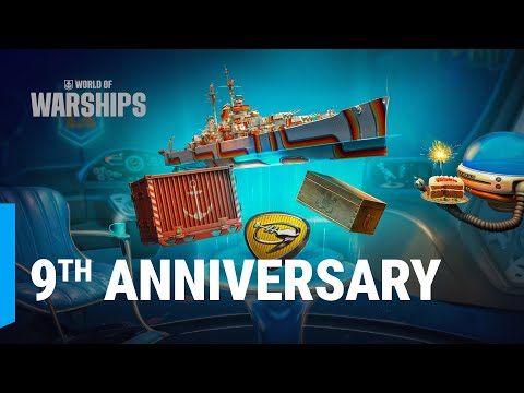 World of Warships 9th Anniversary