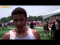 Interview with Drake Johnson of Ann Arbor Pioneer H.S. , Boys 110M Hurdles Champion at the 2011 MHSAA LP D1 Finals