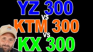300 Shootout?? KTM Vs Yamaha vs Kawasaki 300 2 Stroke