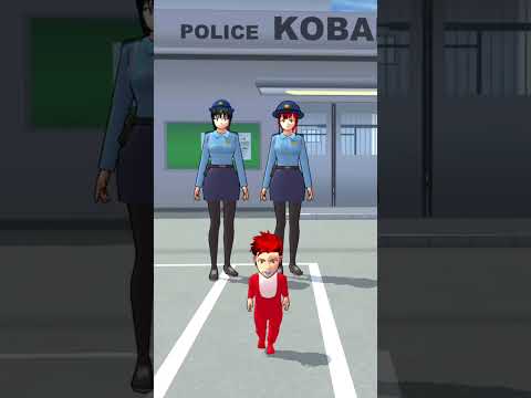Police boy growing age👌👌💯💯✌ #sakuraschoolsimulator#shortfeed#subscribe#ytshorts