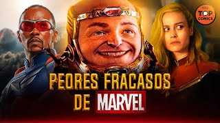 Los PEORES fracasos en taquilla de Marvel en TODA su historia - The Top Comics