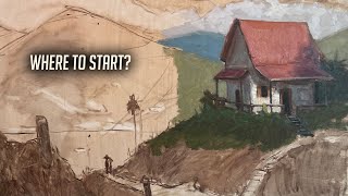What actually makes a landscape painting work - Part 2