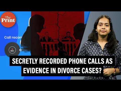 Secretly recorded conversations between spouses can be used as evidence in divorce cases, rules SC
