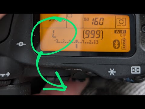 FIX "L" Error: Exposure Comp dial not working || canon 90D EOS