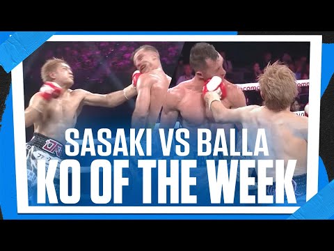 Jin Sasaki Tees Off On Qamil Balla | KO OF THE WEEK | SEPT 3, 2024