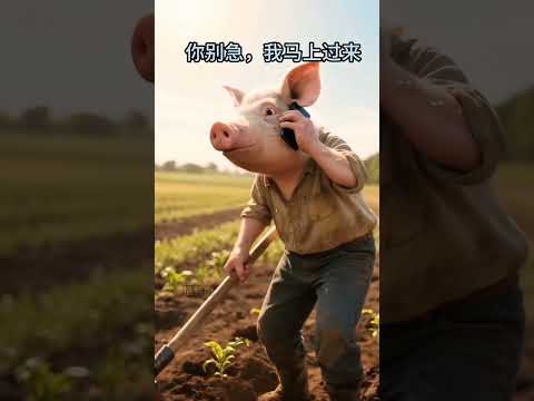 part /136/Orange kicked the steel plate. Brother Pig saved Fat Orange. cutepetdebutplan