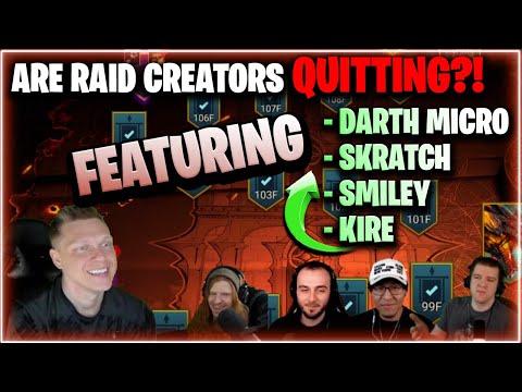 Are Creators Quitting RAID?! What's the future? | RAID Shadow Legends