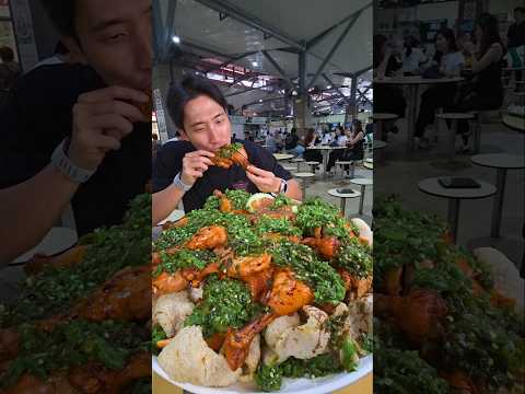 8KG Green Chili Chicken Rice Challenge! #foodchallenge