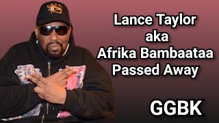Afrika Bambaataa Passed Away 