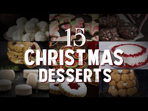 15 Christmas Desserts