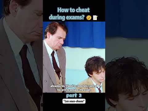 How to cheat during exams? ??【Part 2】