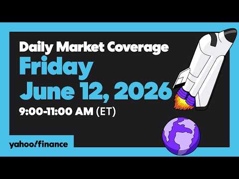Yahoo Finance Live: US stocks rise with historic SpaceX IPO, Iran peace odds in focus
