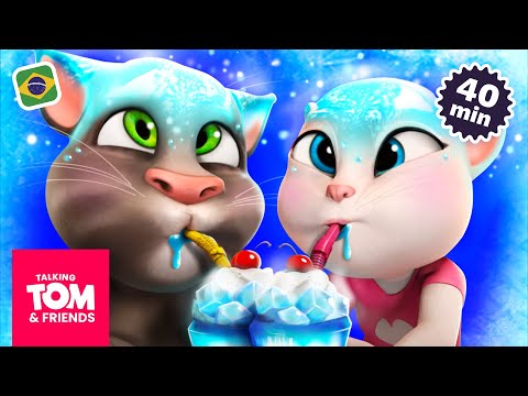 Trapalhadas e Pegadinhas Engraçadas 🙌 Coletânea de Talking Tom & Friends