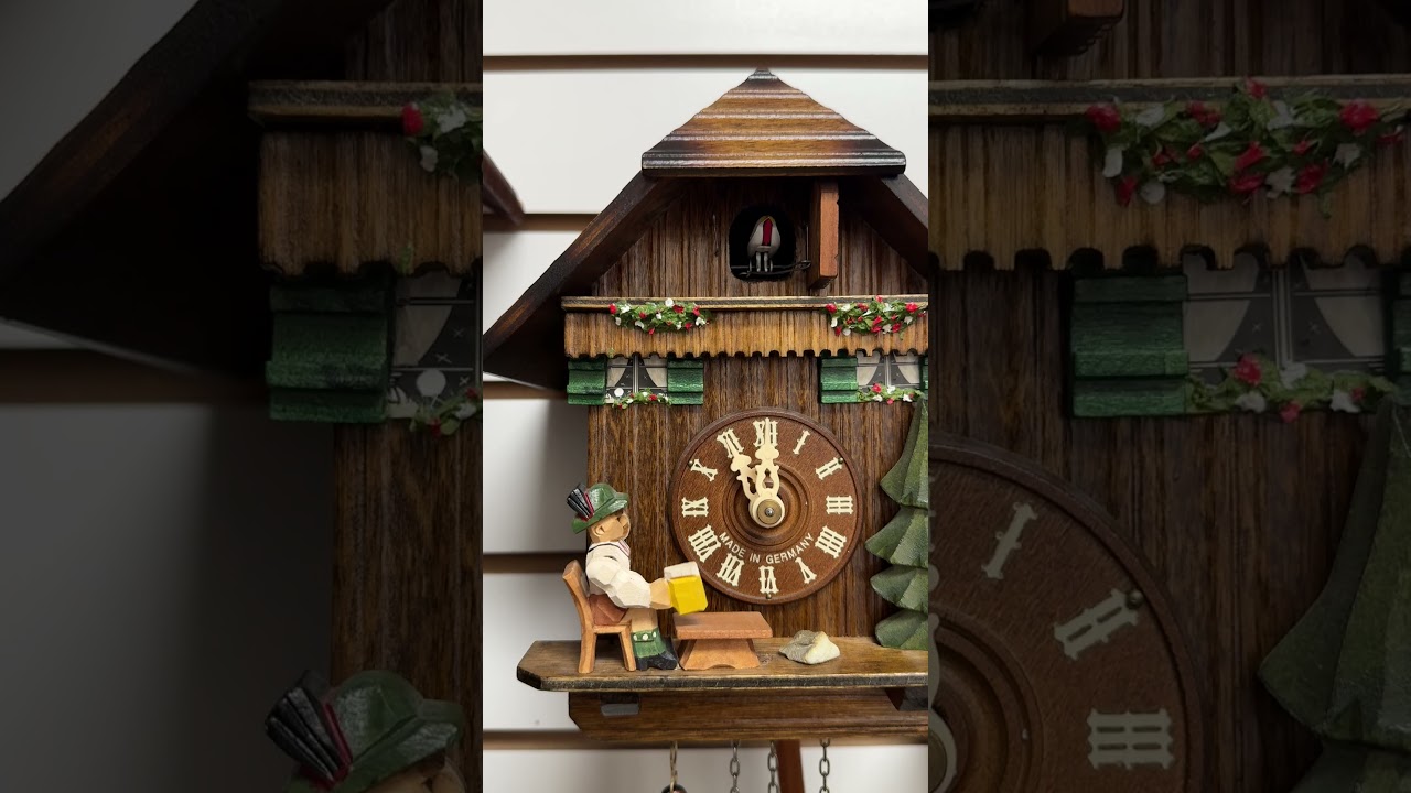 Little Beer Drinker Cuckoo Clock