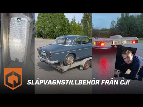 Ny belysning på släpet – Hampus fixar med CJ!